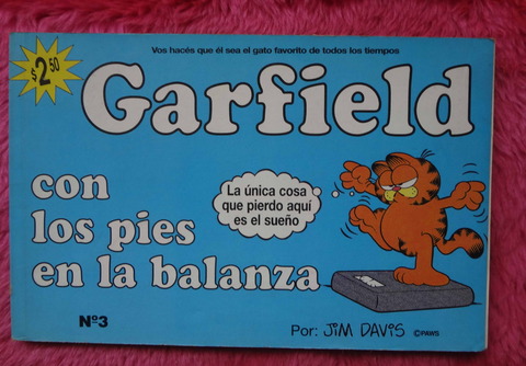 Garfield N°3 - Con los pies en la balanza por Jim Davis