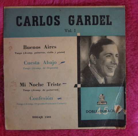 Carlos Gardel Vol.1 - vinilo simple