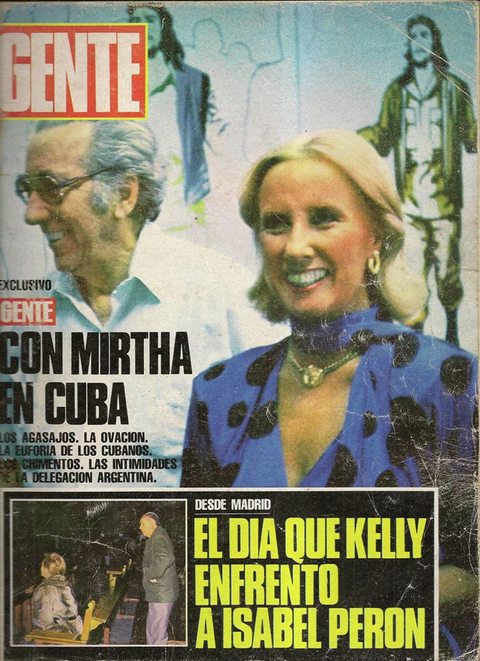 revista Gente 22 de Marzo de 1984 - Mirtha Legrand en Cuba - Selva Mayo - Marco Denevi