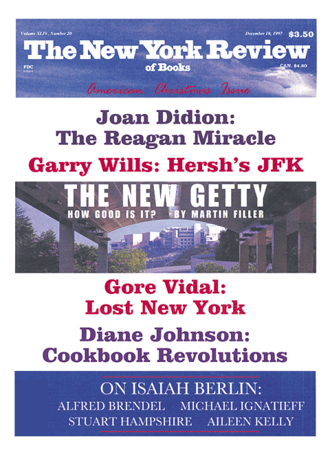 The New York Review Of Books - December 18 - 1997