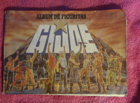 Album de Figuritas GiJoe - Ultra Figus 1986