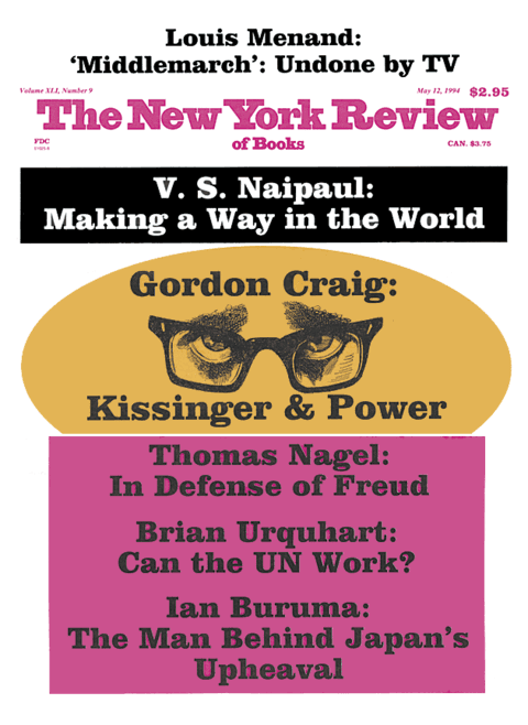 The New York Review Of Books - May 12 - 1994