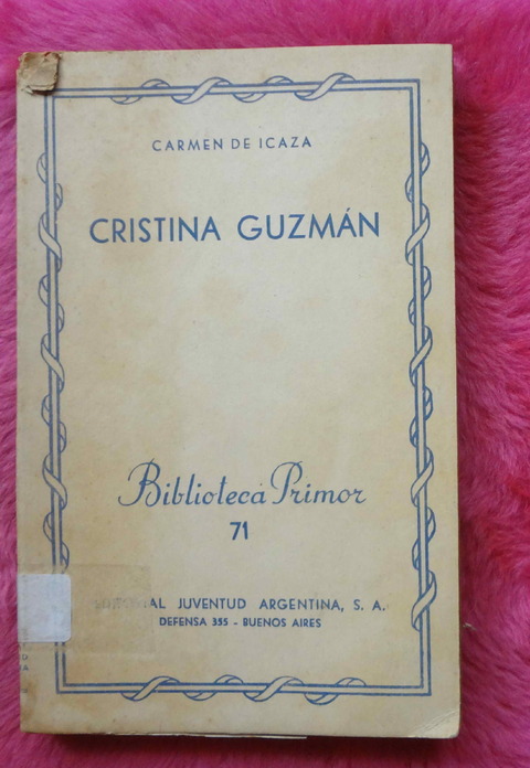 Cristina Guzmán profesora de idiomas de Carmen de Icaza