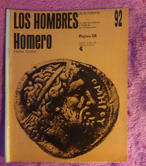 Los Hombres de la Historia - Homero por Fausto Codino