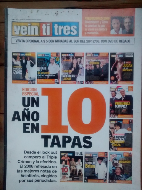 Revista Veintitres - 2008