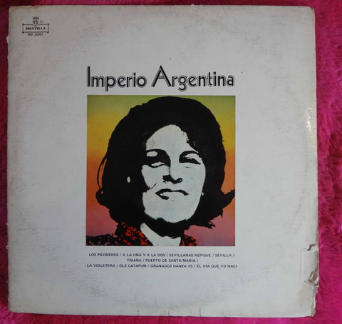 Imperio Argentina - Canciones de Imperio Argentina - lp vinilo
