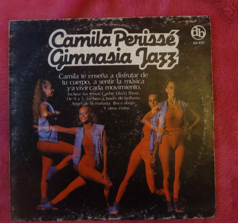Camila Perisse - Gimnasia Jazz - disco de vinilo - Dedicado y firmado