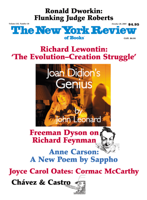 The New York Review Of Books - October 20 - 2005
