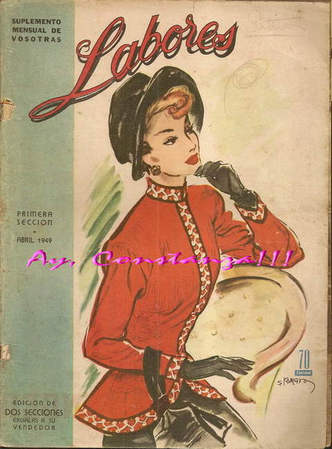 revista LABORES Abril DE 1949