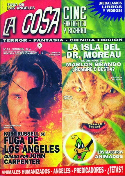 Revista La Cosa N°11 - Octubre de 1996