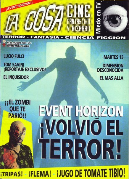 Revista La Cosa N°22 - Octubre de 1997