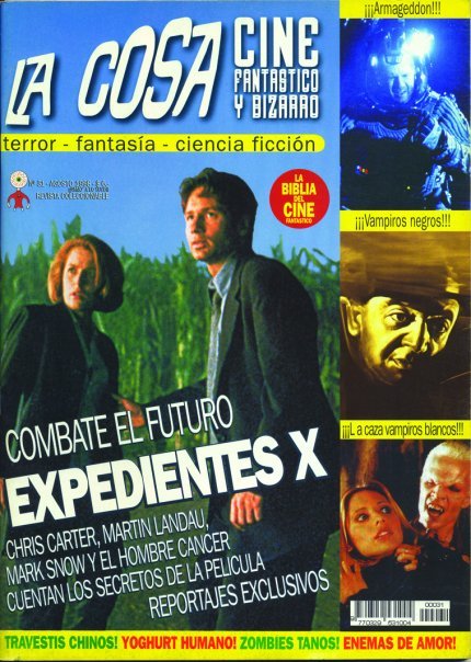 Revista La Cosa N°31 - Agosto de 1998