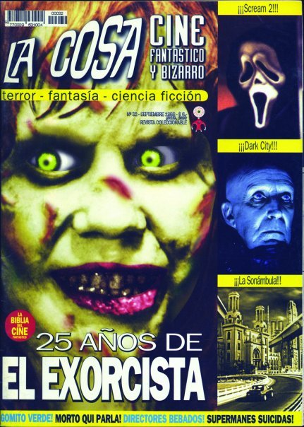 Revista La Cosa N°32 - Septiembre de 1998