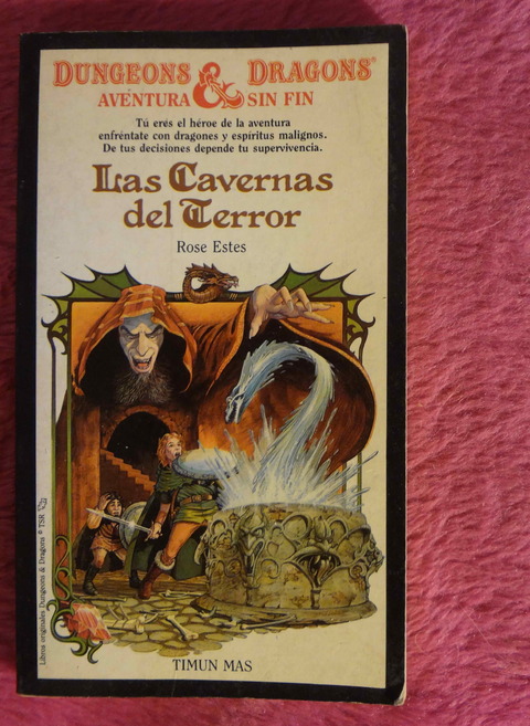 Las Cavernas Del Terror de Rose Estes - Dungeons & Dragons - Aventura sin fin