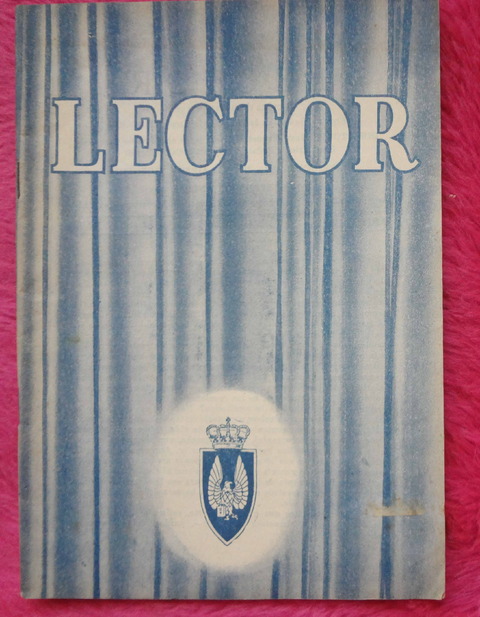 revista Lector N°25 - Diciembre de 1953