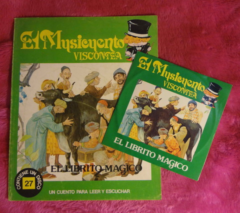 Musicuento Viscontea 27 - El librito magico de Ludwing Bechstein - Libro y disco