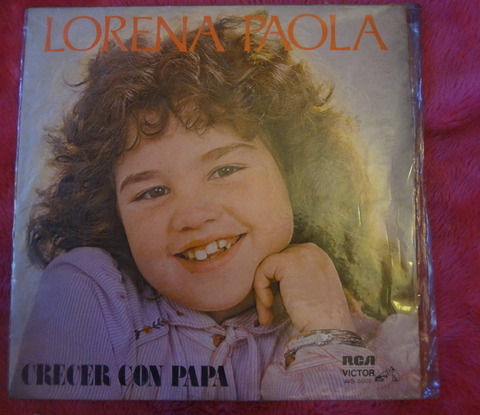 Lorena Paola - Crecer con papá - Disco de vinilo