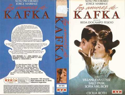 Los amores de Kafka un film de Beda Docampo Feijoo - Susu Pecoraro Cecilia Roth