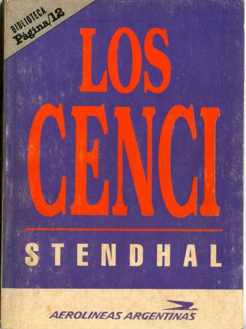 Los Cenci de Stendhal