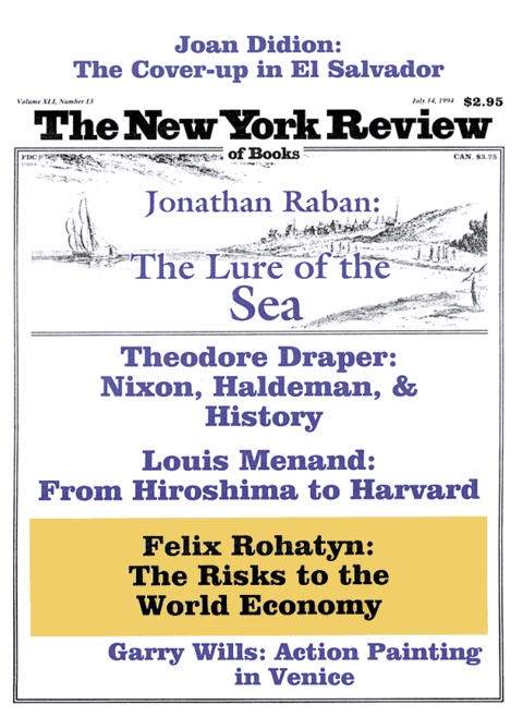 The New York Review Of Books - July 14 - 1994