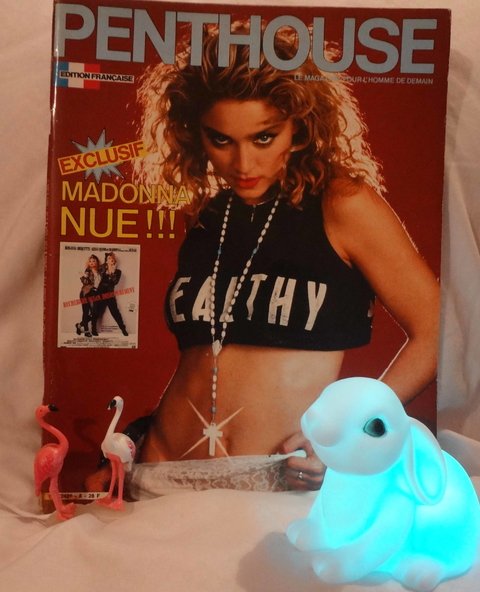 Revista Penthouse Madonna Nue!!! Edition Francaise - Numero 8 - Septembre 1985