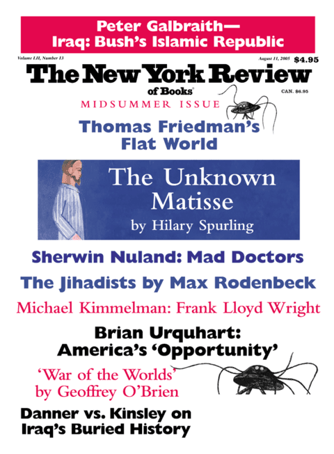 The New York Review Of Books - August 11 - 2005