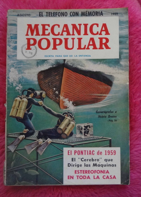 Mecánica Popular Revista - Agosto de 1959
