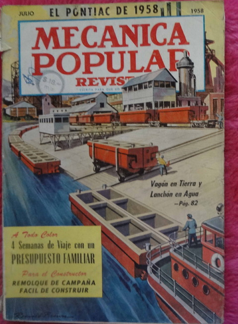 Mecánica Popular Revista - Julio de 1958