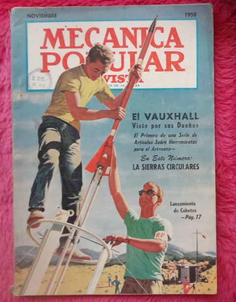Mecánica Popular Revista - Noviembre de 1958