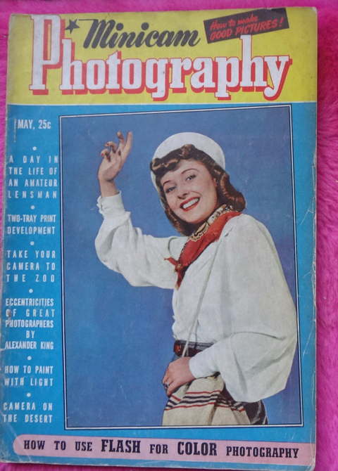 Minicam Photography Magazine - May 1941 - Vol 4 Num 9 - Revista de Fotografia años 40