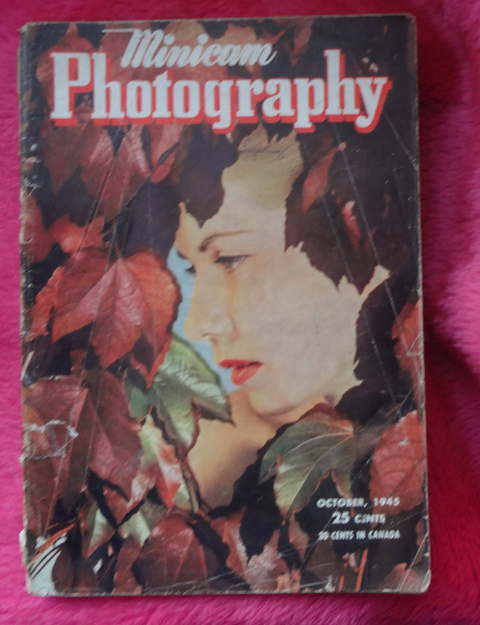 Minicam Photography Magazine - October 1945 - Vol 9 Num 2 - Revista de Fotografia años 40