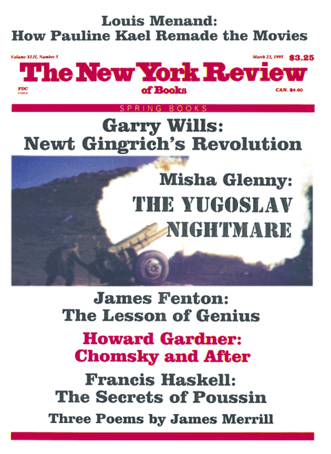 The New York Review Of Books - March 23 - 1995