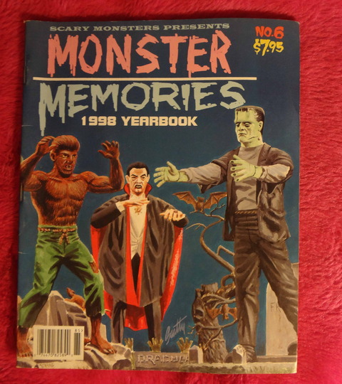 Monster Memories N° 6 - 1998 Scary Monsters Magazine Yearbook by Dennis Druktenis