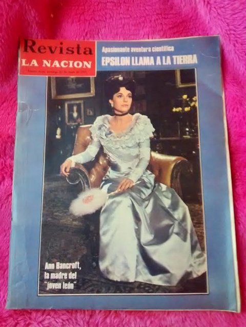Revista La Nación 1973 - Anne Bancroft