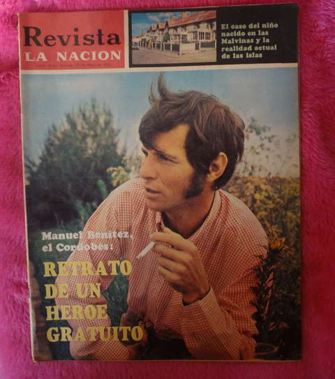 revista La Nacion 1970 Manuel Benitez Juan Jose Jusid Luisa Vehil por Francis Gary Powers Terrabusi