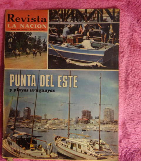 revista La Nacion 1970 - El vagon sellado de la revolución - Gian Franco Paglia Harold Philby 