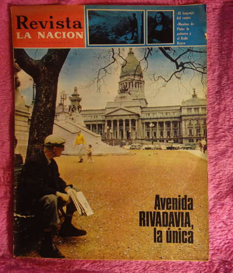Revista La Nacion 28 de Mayo de 1971 Patoruzito Elizabeth Taylor Historia de la Avenida Rivadavia