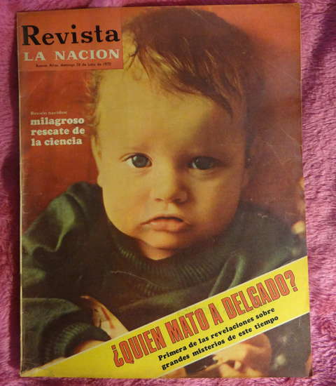 revista La Nacion 1970 - Sara Facio - Luis Benedit Dora Bavio Jean Ferrat – Anne Vanderlove