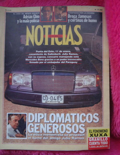 Revista Noticias 12 de Mayo de 1991 - Xuxa 