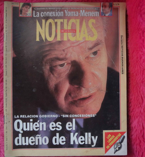 Revista Noticias 24 de Mayo de 1992 - Ernesto Sabato - Valeria Mazza 