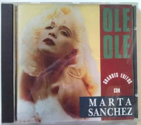Marta Sanchez - Grandes éxitos de Ole Ole - cd original