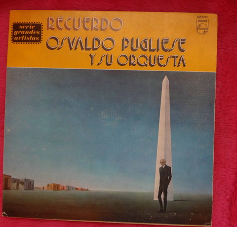 Osvaldo Pugliese y su orquesta Recuerdo - disco de vinilo