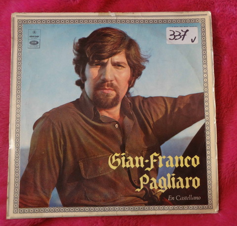 Gian Franco Pagliaro en castellano - disco lp