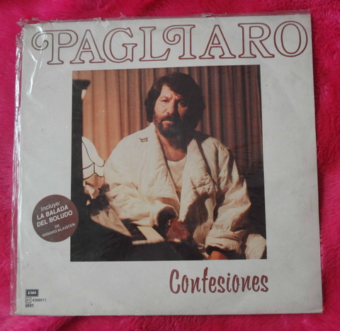 Gian Franco Pagliaro - Confesiones - disco lp