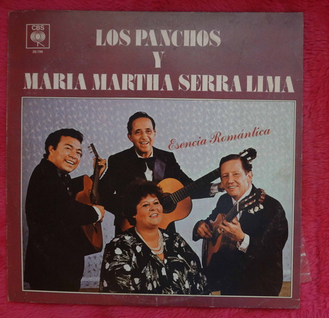 Los Panchos y María Martha Serra Lima - Esencia romántica - disco de vinilo