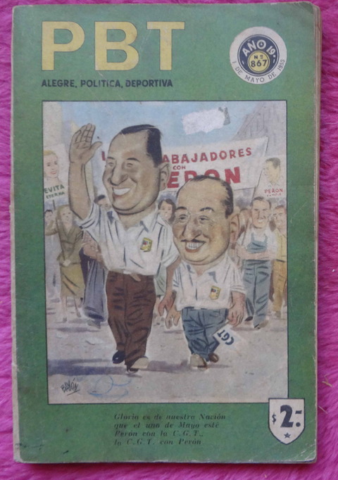 PBT alegre política deportiva - Año 19 - 1 de Mayo de 1953 - revista
