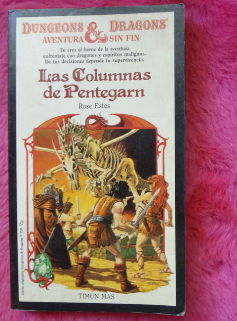 Las columnas de Pentegarn de Rose Estes - Dungeons & Dragons - Aventura sin fin