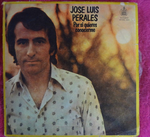 Jose Luis Perales - Por si quieres conocerme - lp