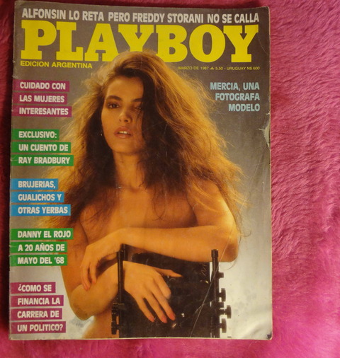 Playboy N°22 Edición Argentina - Marzo 1987 - Mercia Kronenberg
