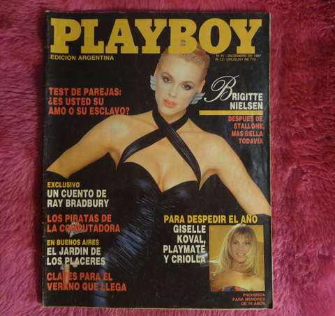 Revista Playboy N°31 Brigitte Nielsen 